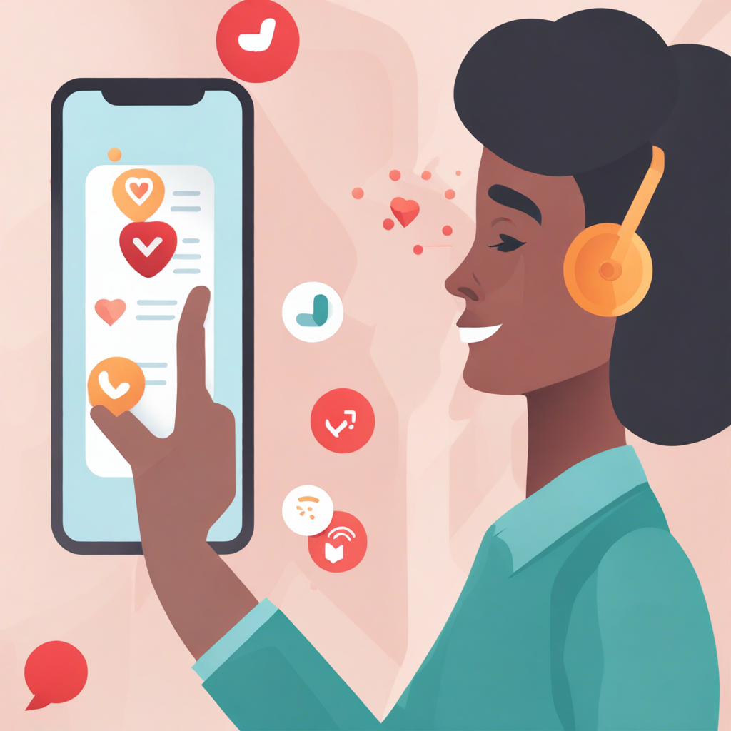 Mobilieji pranešimai yra emocinės sveikatos palaikymo įrankis, kuris rodo, kaip technologija gali suteikti jėgų ir motyvacijos